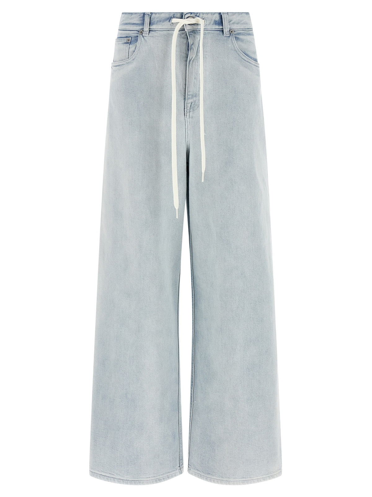 Drawstring jeans