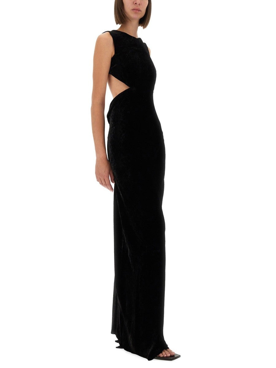 DRESS WITH OPEN BACK
