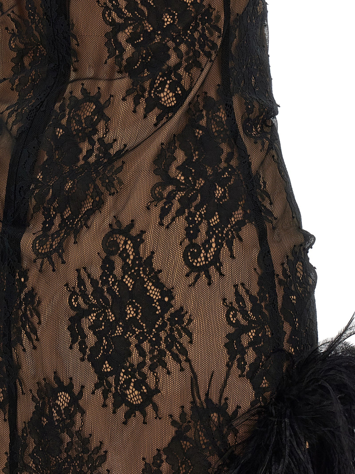 Dress with train