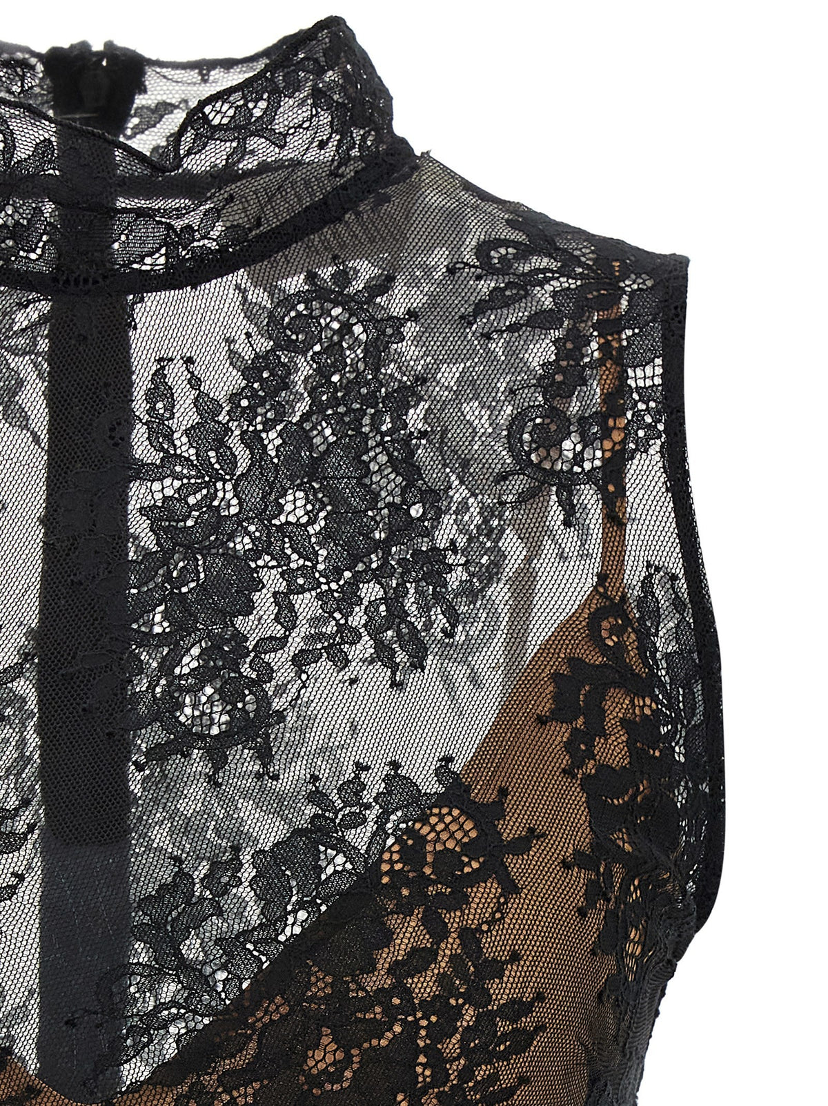 Dress with train