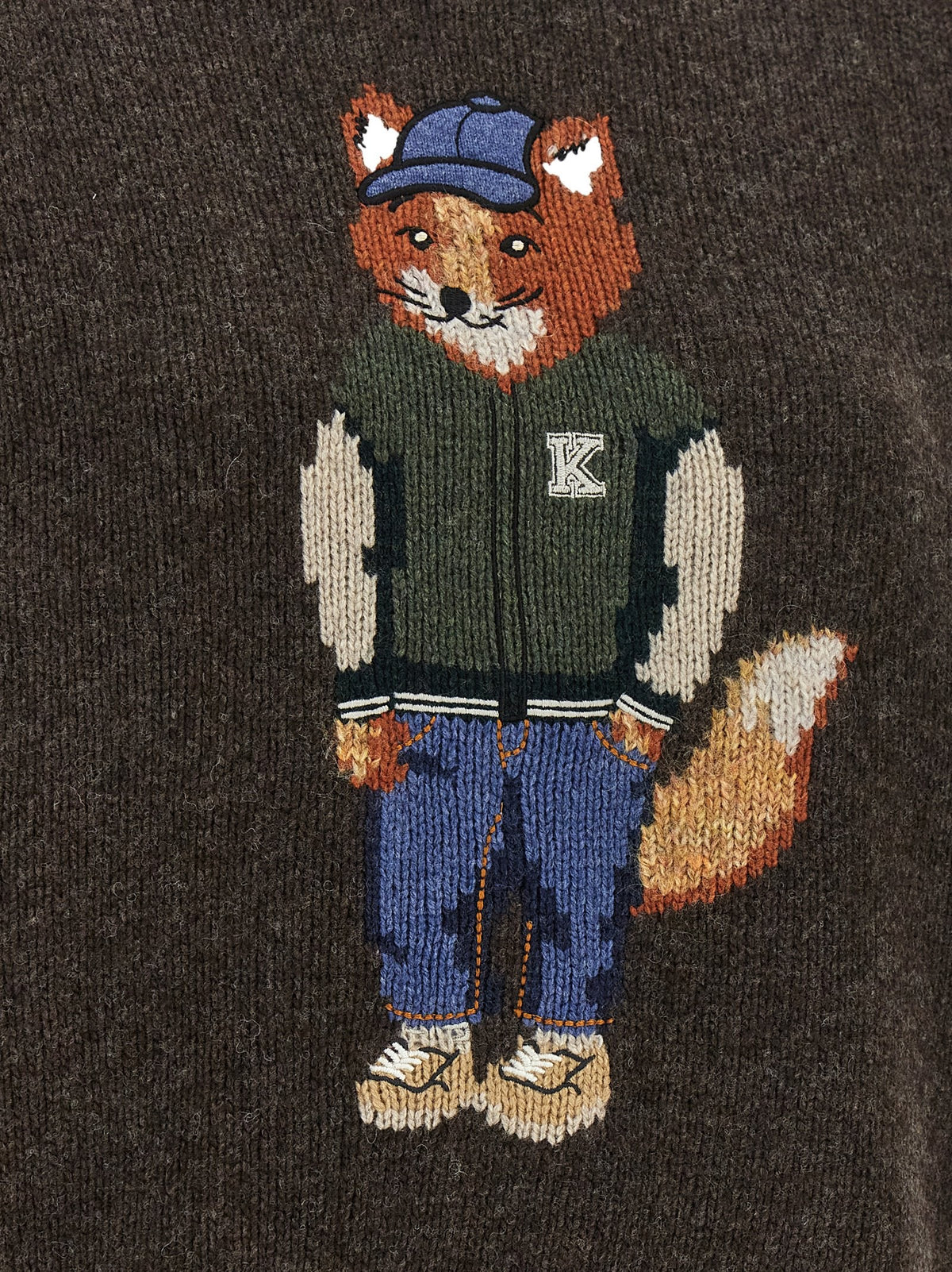 'Dressed Fox' sweater