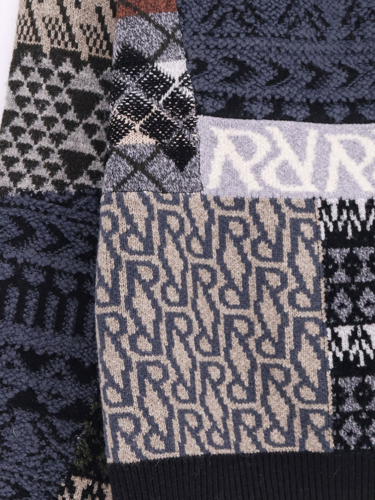 Duality wool and nylon blend sweater