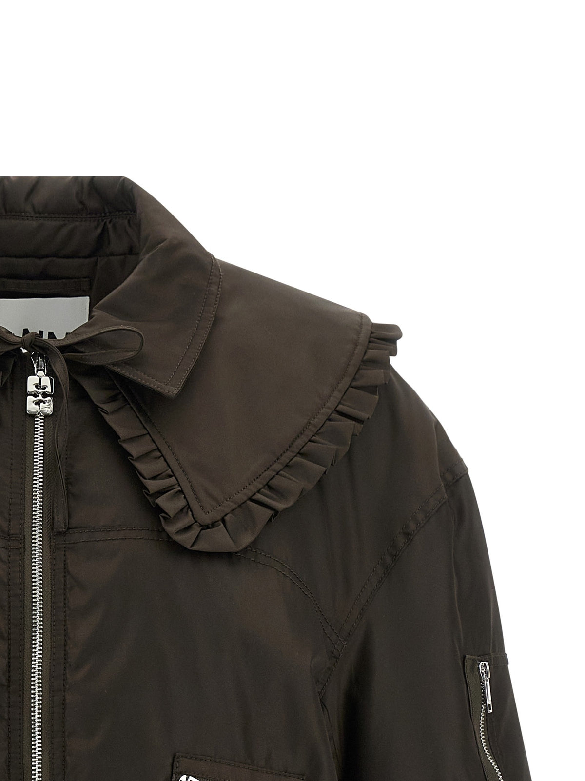 'Duchesse Nylon' bomber jacket