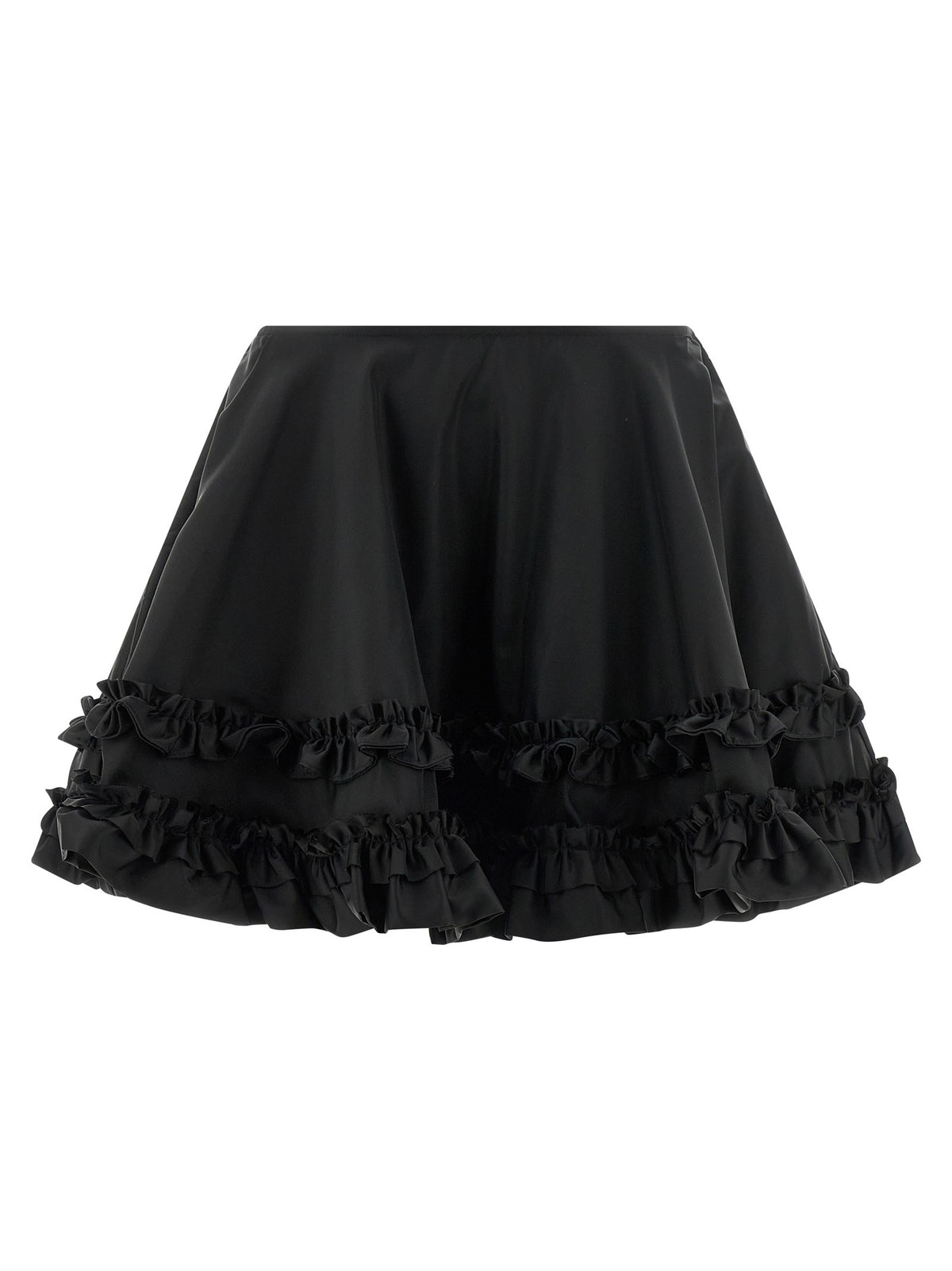 'Duchesse Nylon Mini Frill' skirt