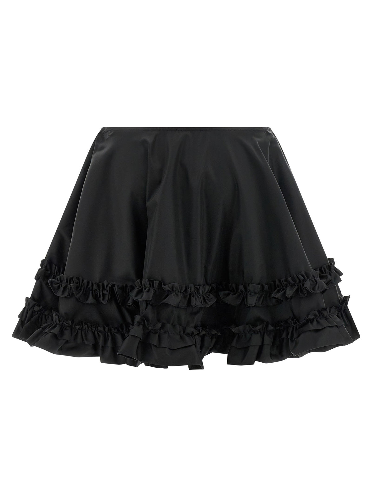 'Duchesse Nylon Mini Frill' skirt