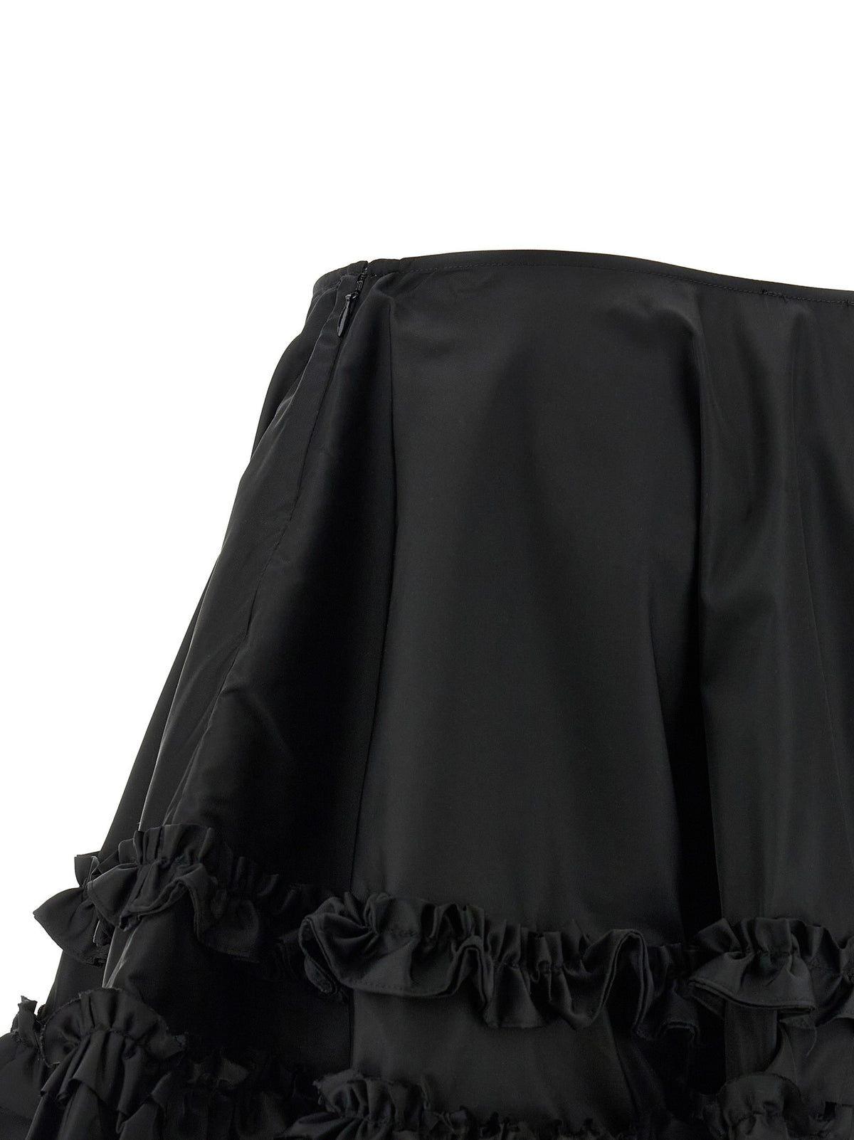 'Duchesse Nylon Mini Frill' skirt
