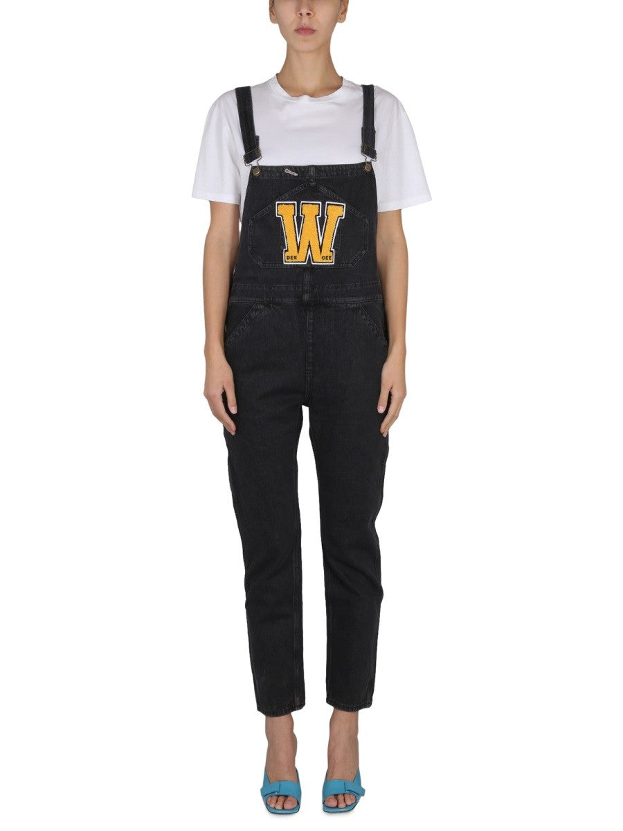 DUNGAREES WITH LOGO