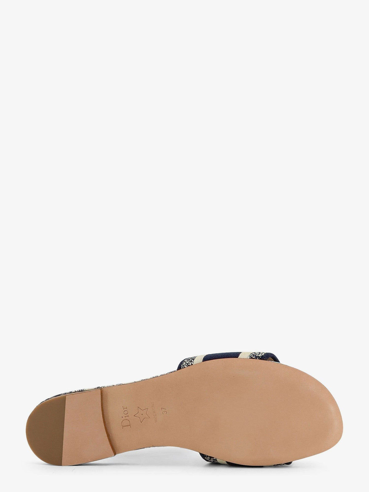 Dway sandals in cotton with Toile de Jouy motif