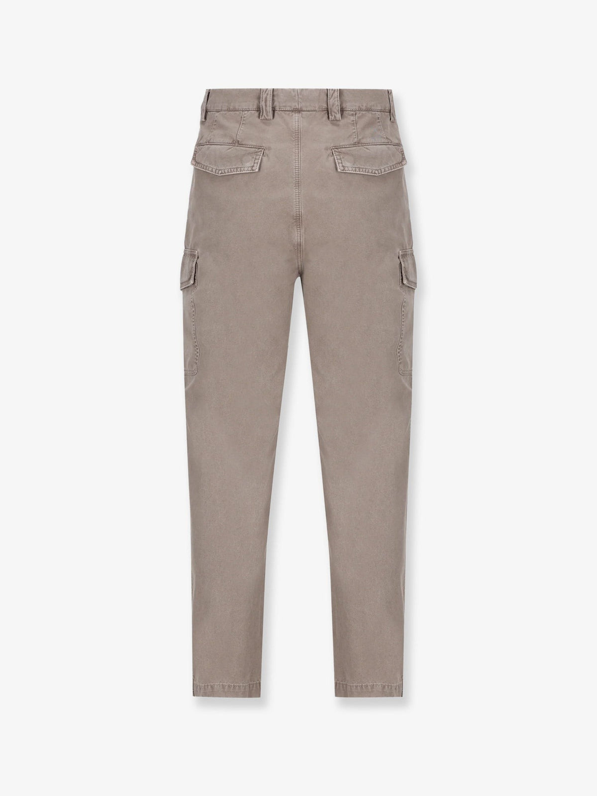 Dyed cotton trousers