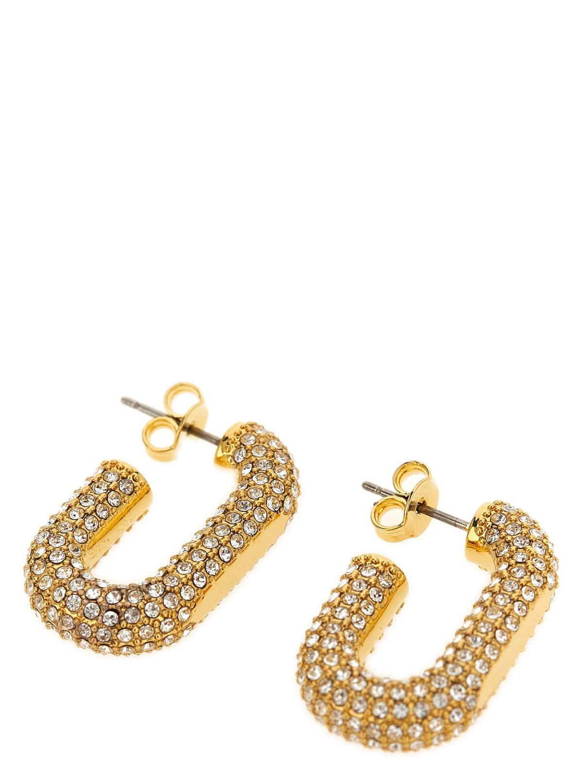 Earrings with crystals