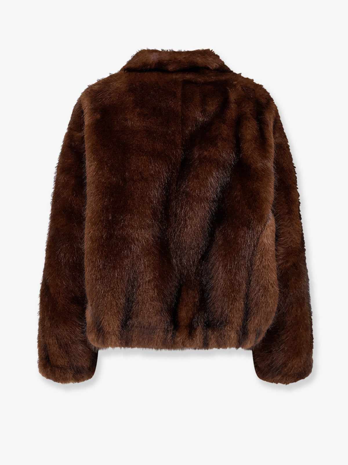 Eco-sable fur jacket
