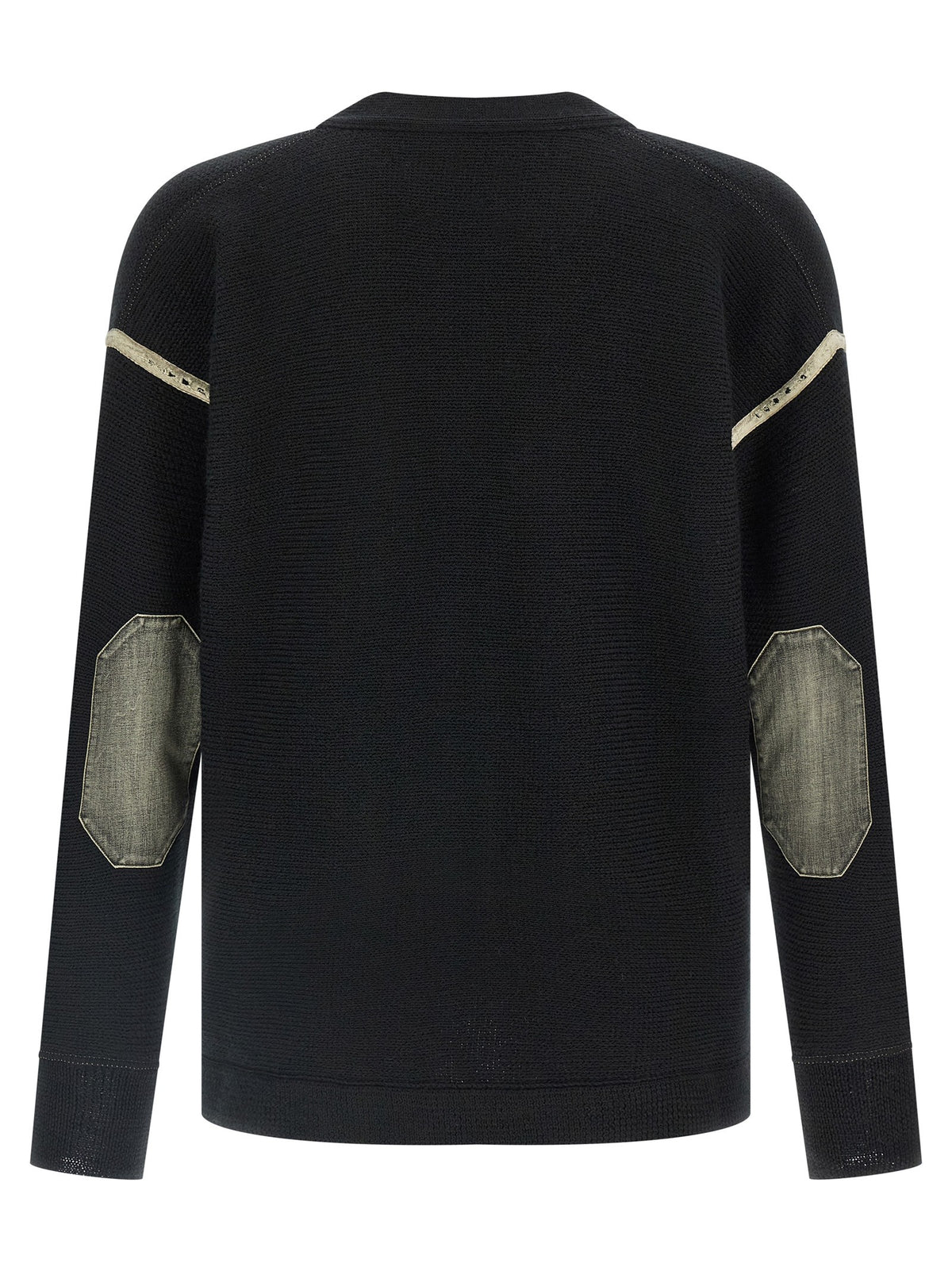 Elbow patch cardigan