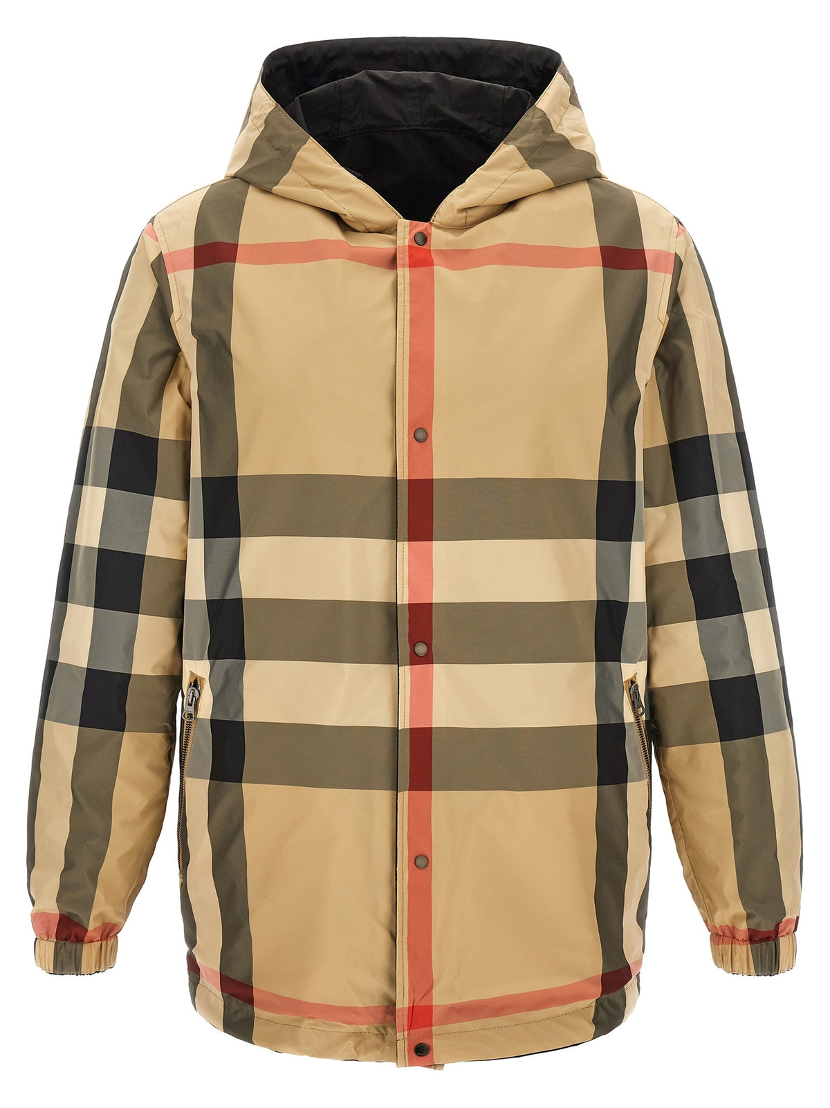 'Elmhurst' hooded reversible jacket