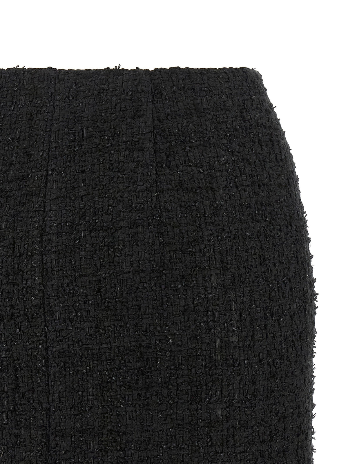 Embossed button detail miniskirt