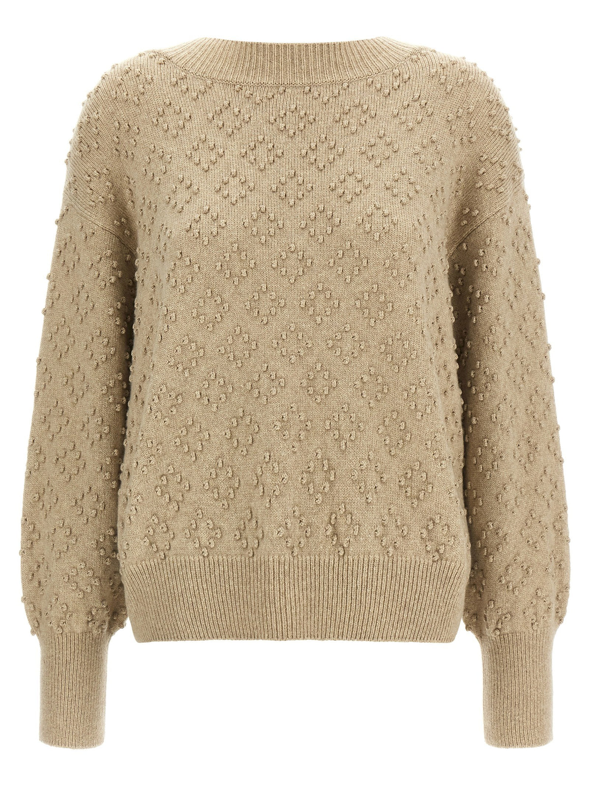 Embossed sweater