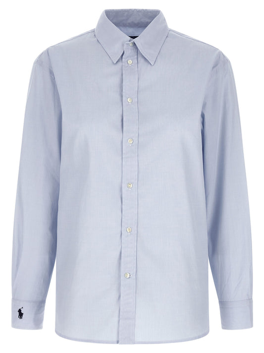 Embroidered cuffs shirt