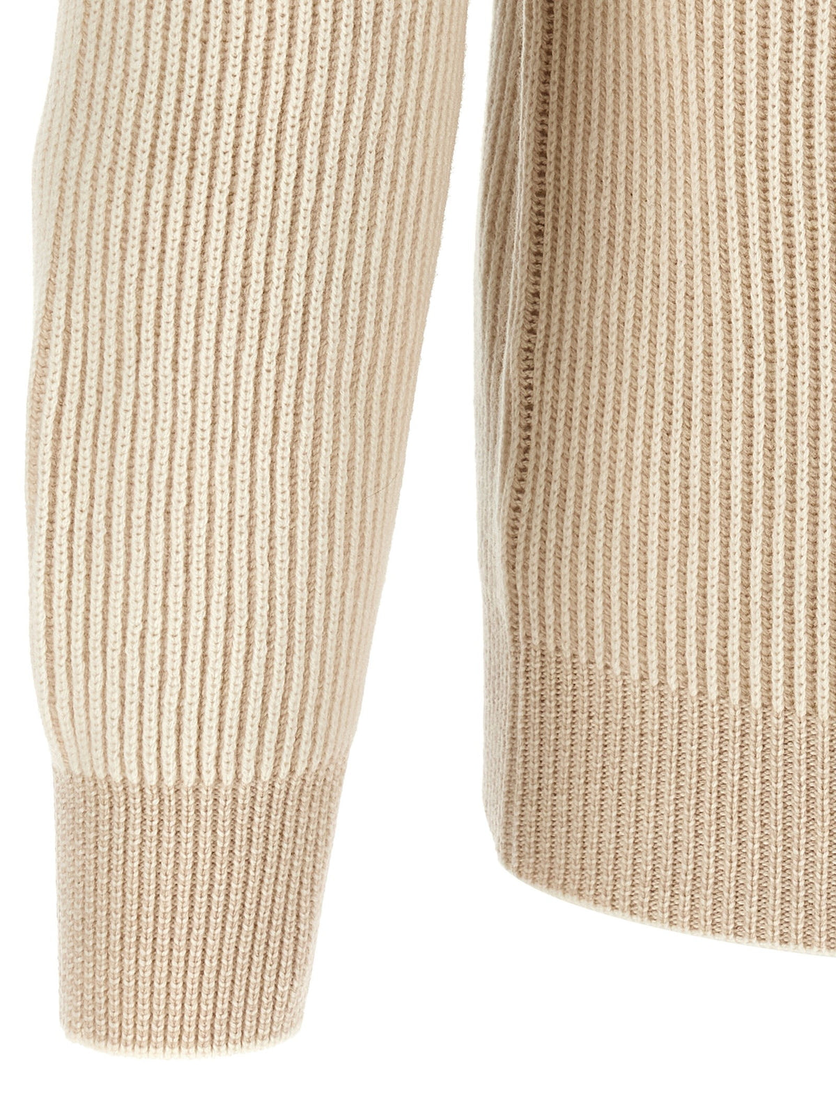 English ribbed sweater