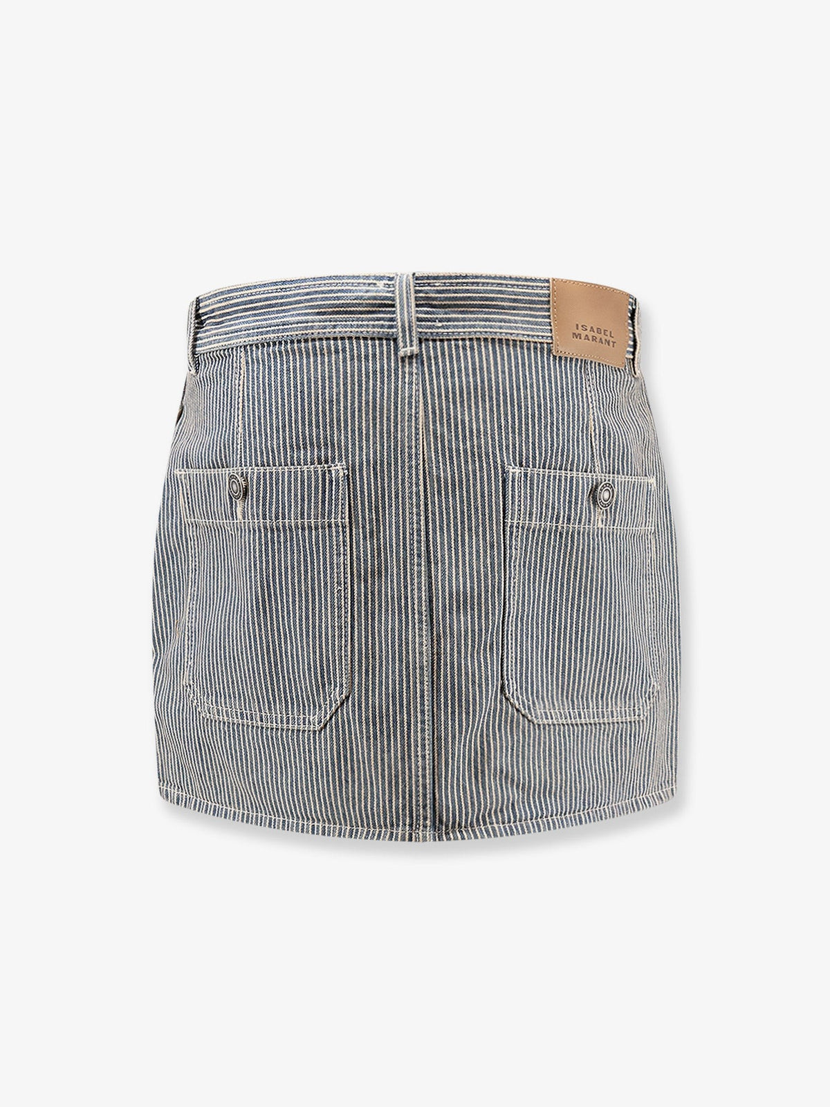 Estera cotton skirt with striped pattern