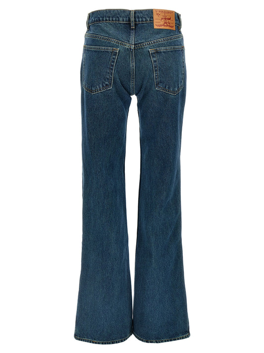 'Evergreen Hook and Eye' jeans