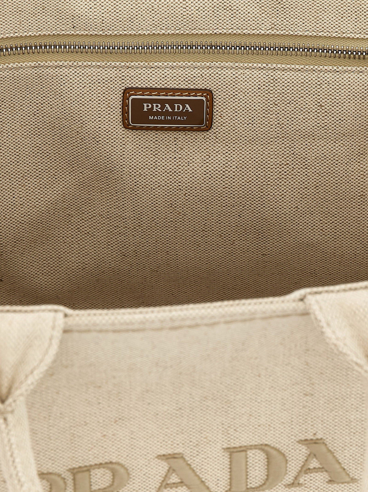 Extra large 'Prada Jardinière' shopping bag