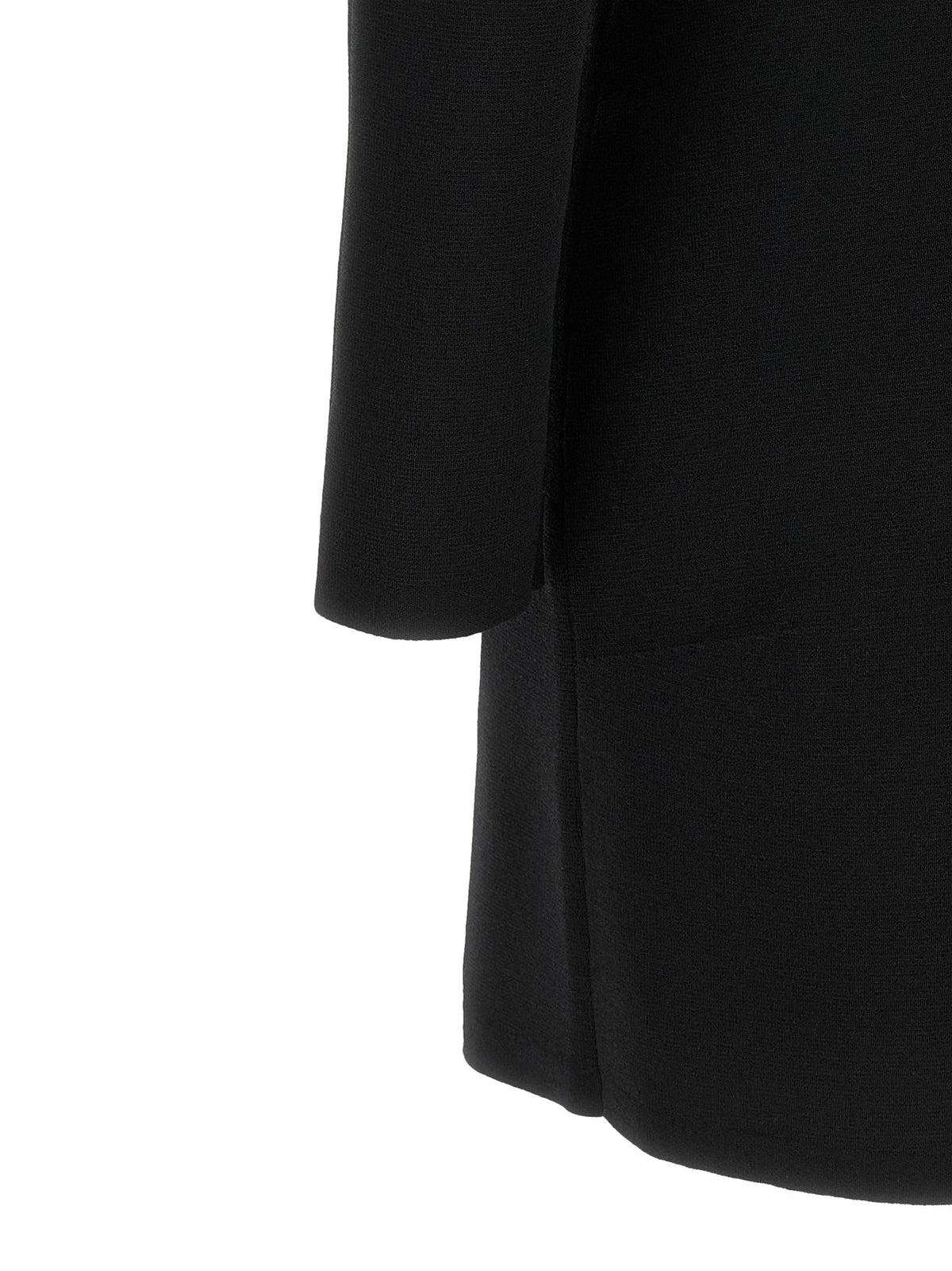 Fabric stitch knit dress