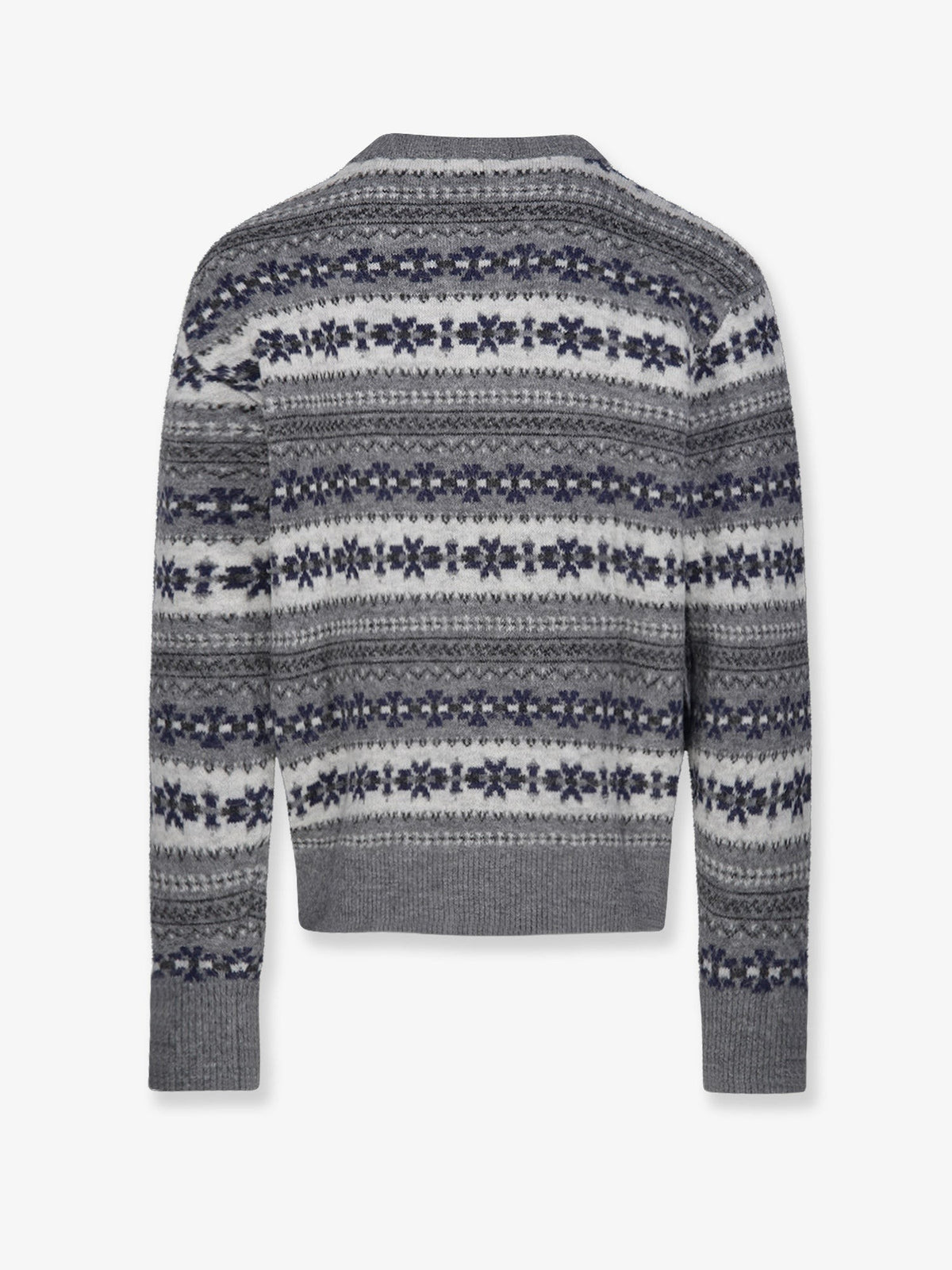 Fairisle wool blend sweater