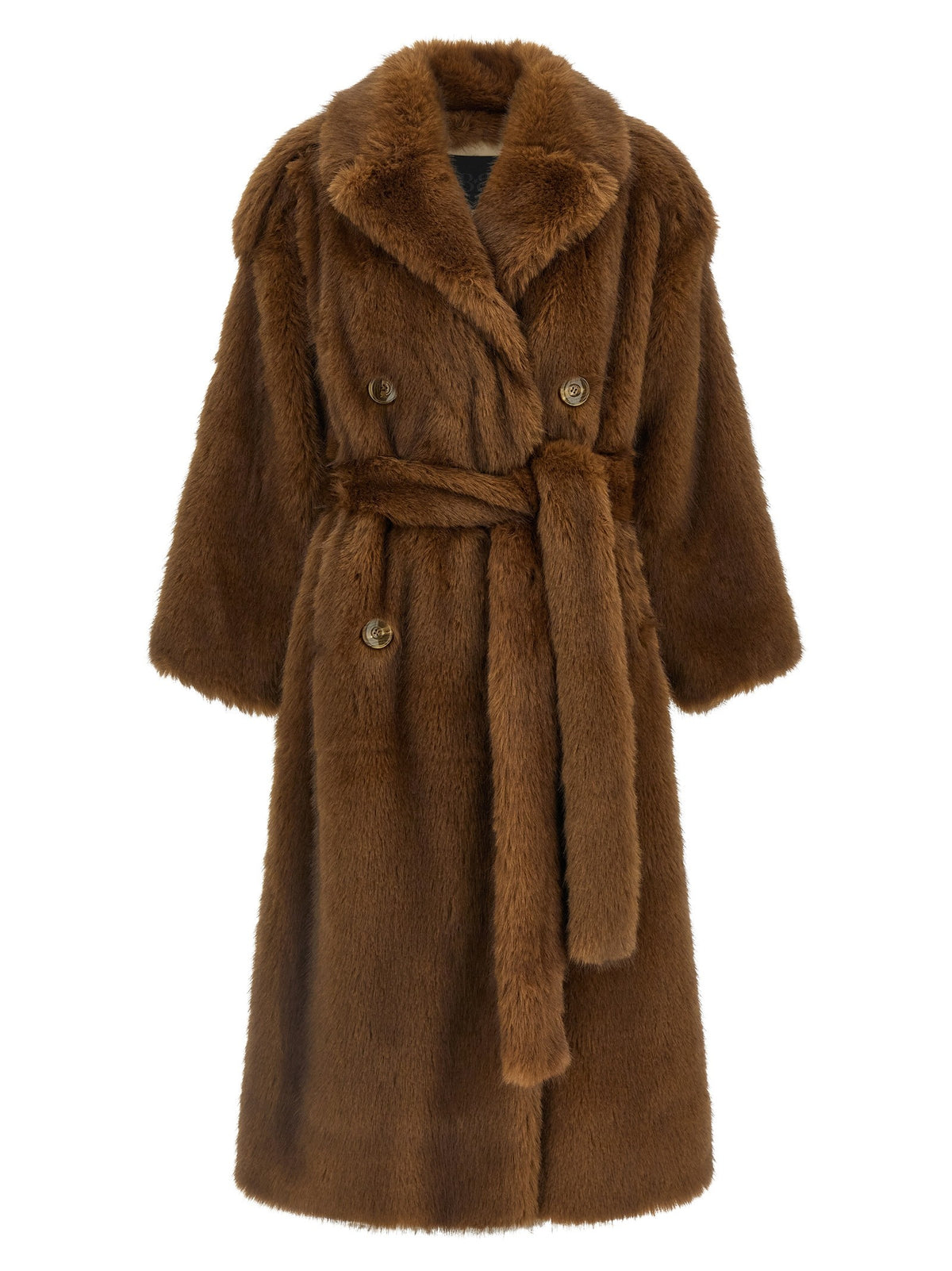 'Farrah' eco-fur coat