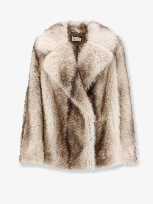 Faux fur jacket