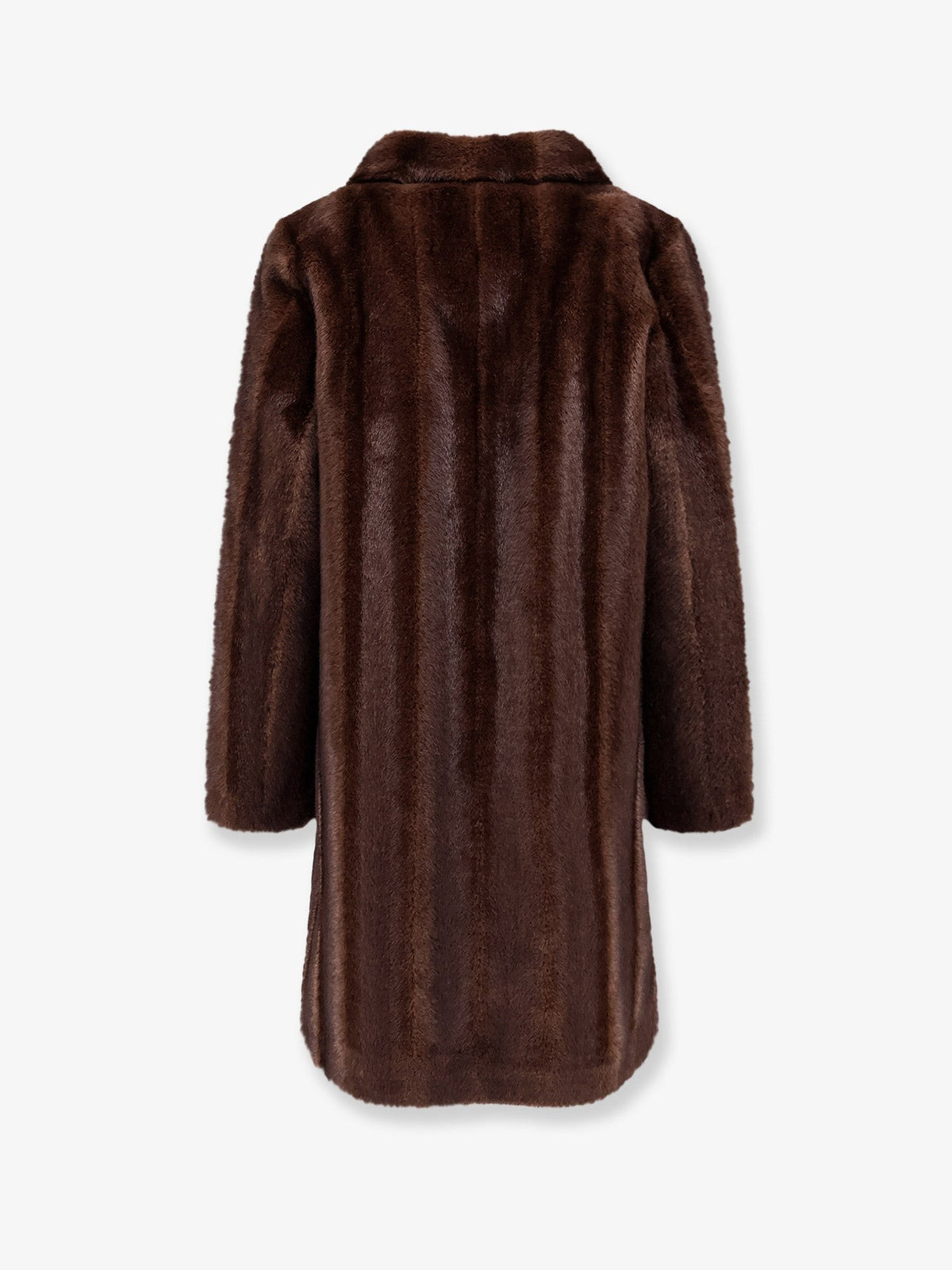 Faux Mink Fur Coat