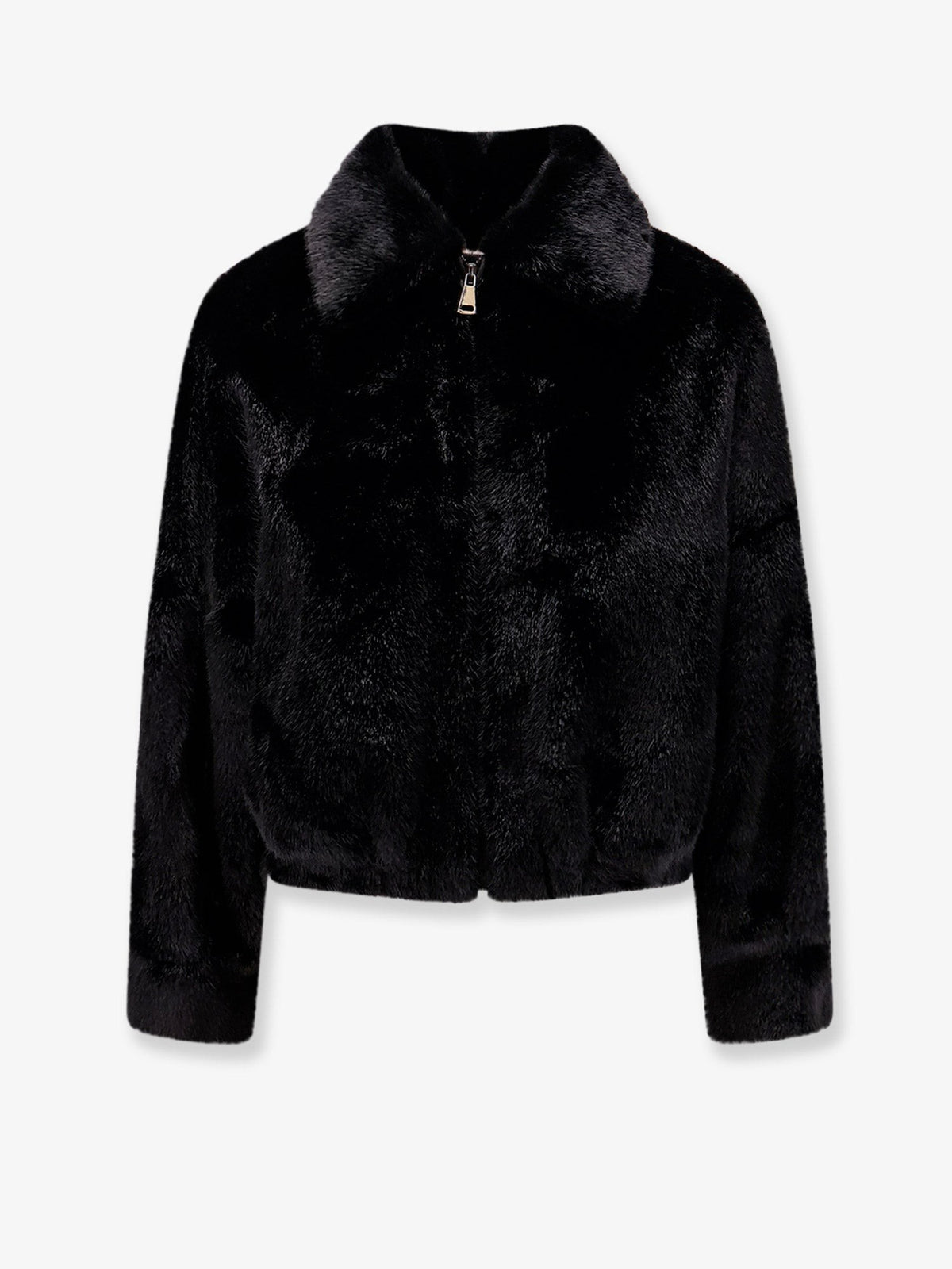 Faux mink jacket