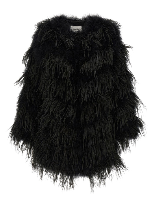 Feather caban
