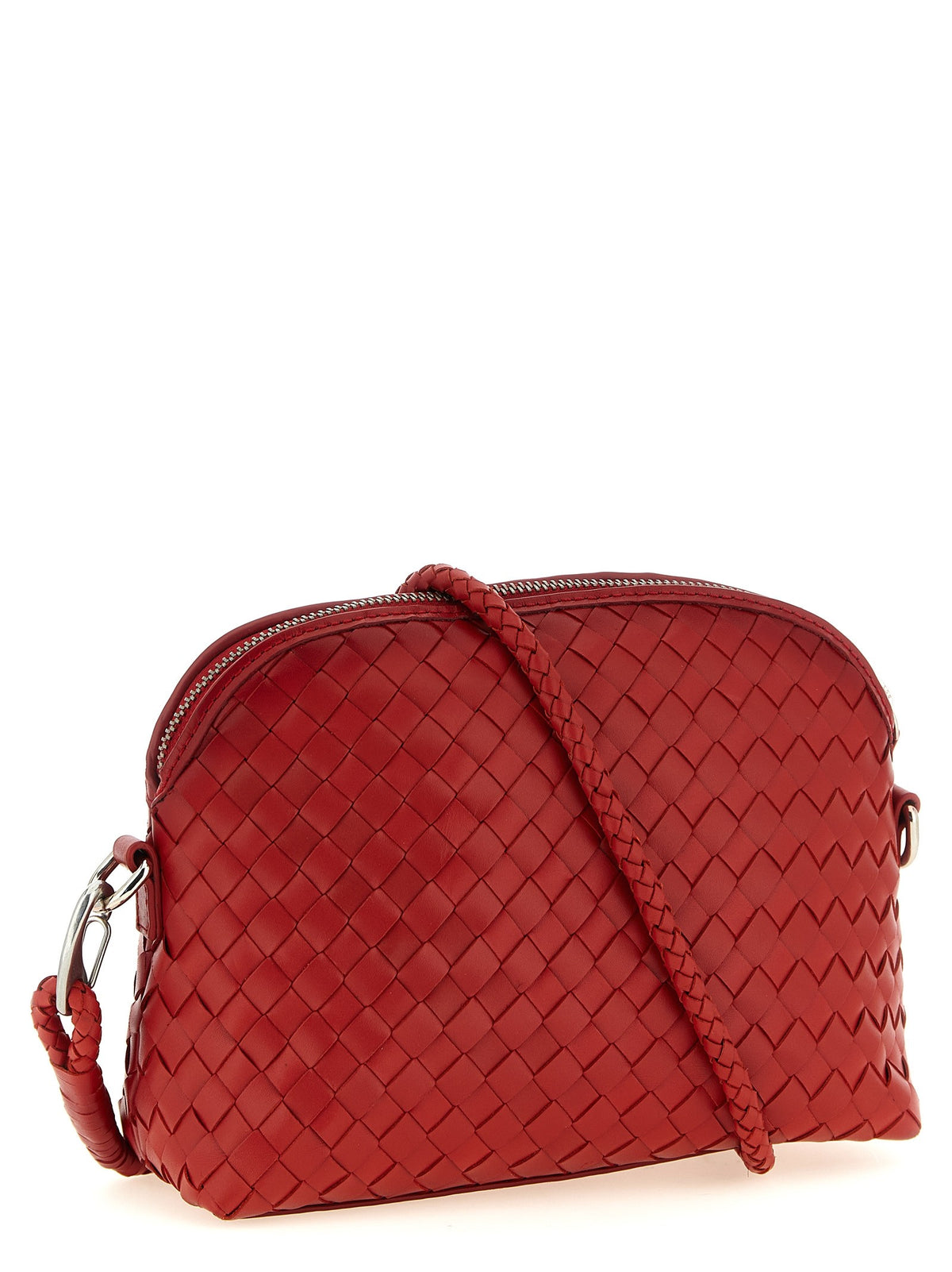 'Fellini Chunky' clutch bag with shoulder strap