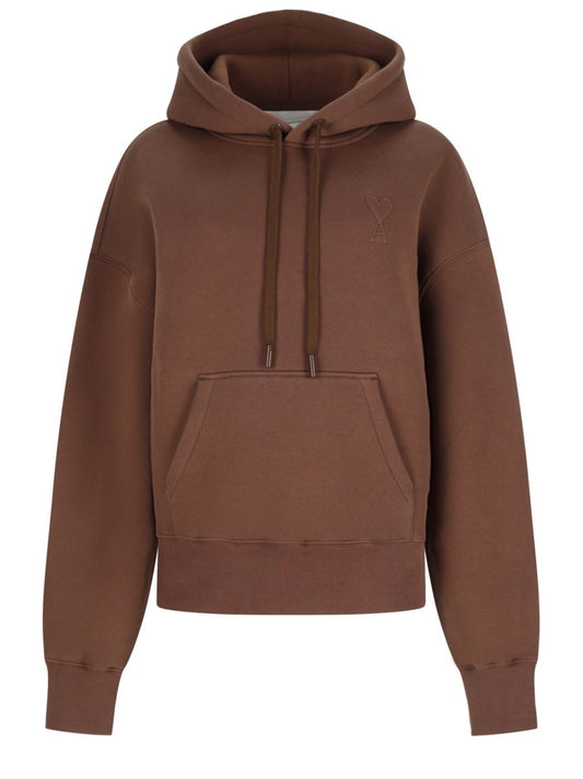 Felpa Con Logo e Cappuccio