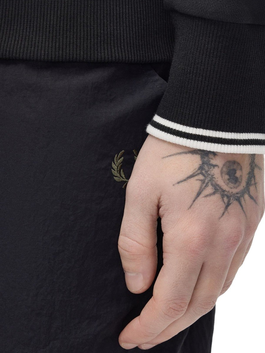 Felpa Con Logo e Zip