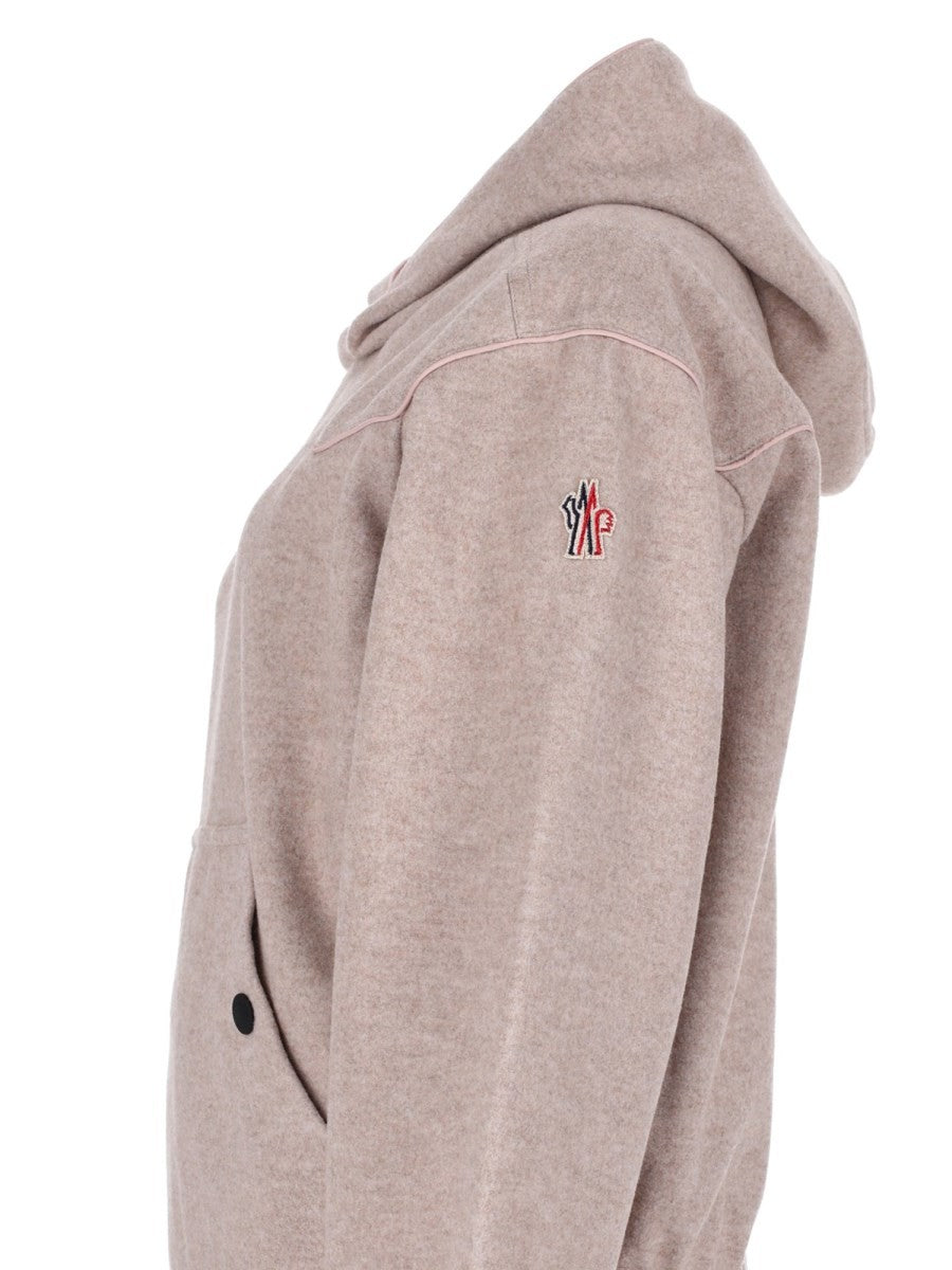 Felpa con Patch Logo