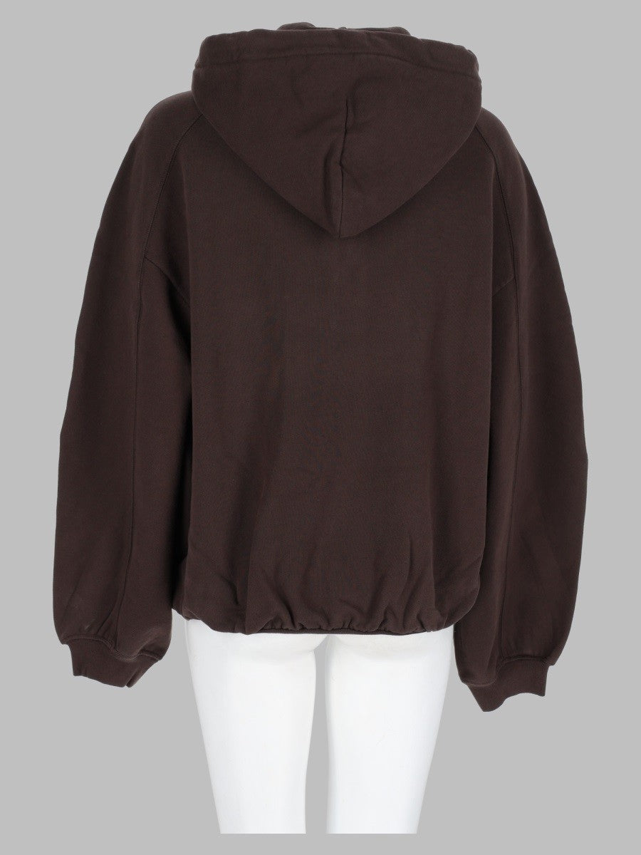 Felpa "Corso" Con Cappuccio e Zip