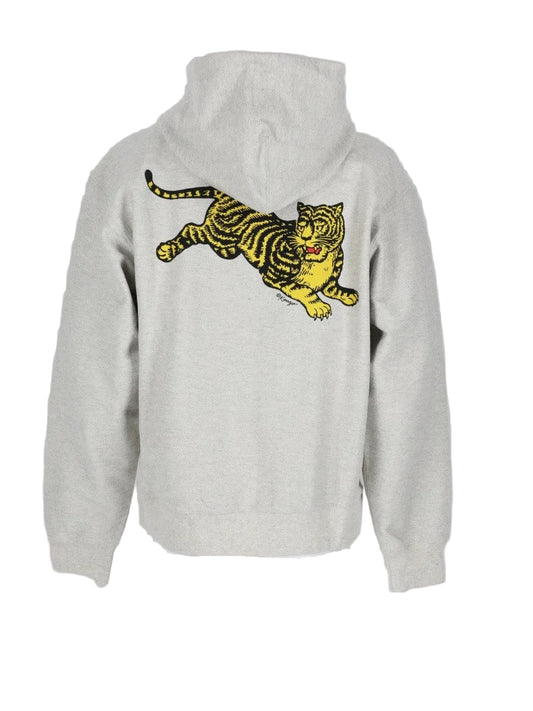 Felpa "Jumping Tiger" Con Zip