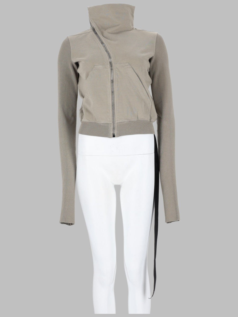 FELPA "MOUNTAIN" CON ZIP ASIMMETRICA