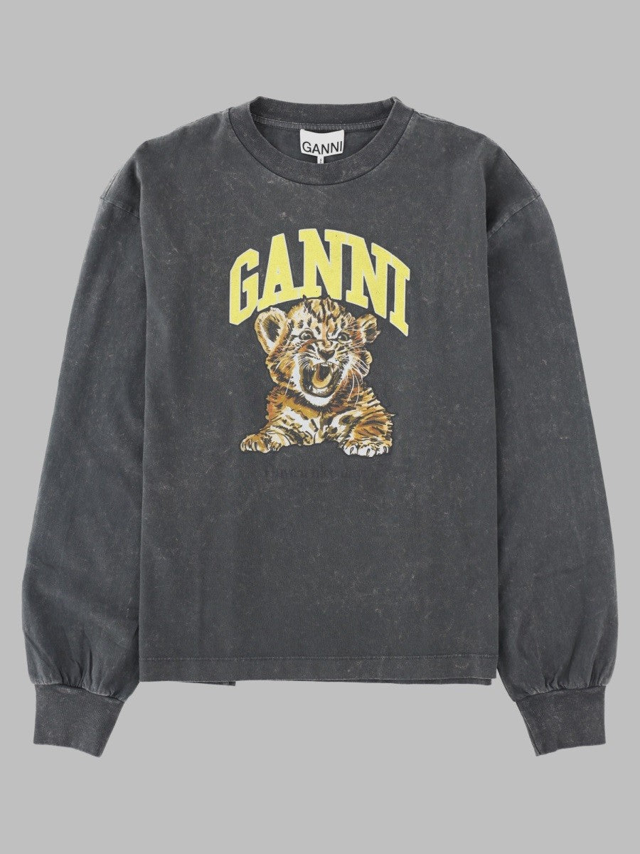 Felpa "Tiger" Con Logo