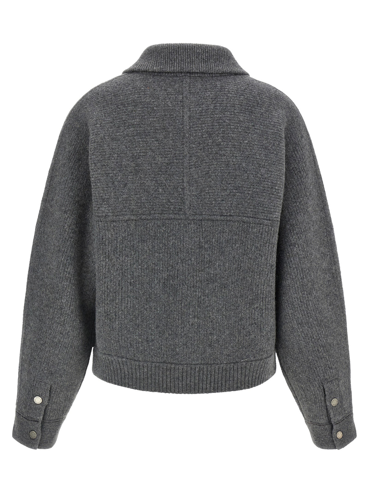 Felt bomber jacket