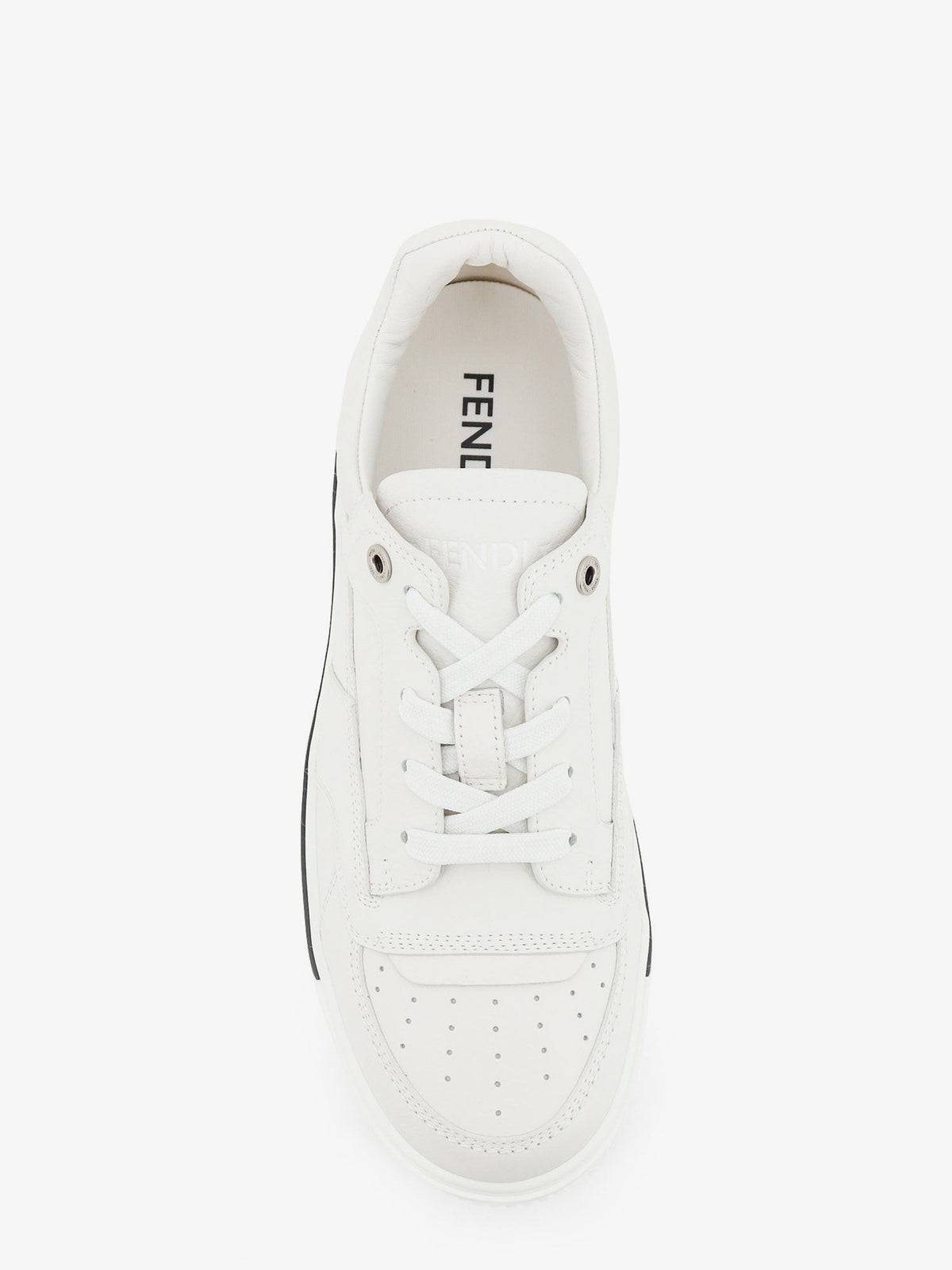 Fender leather sneakers