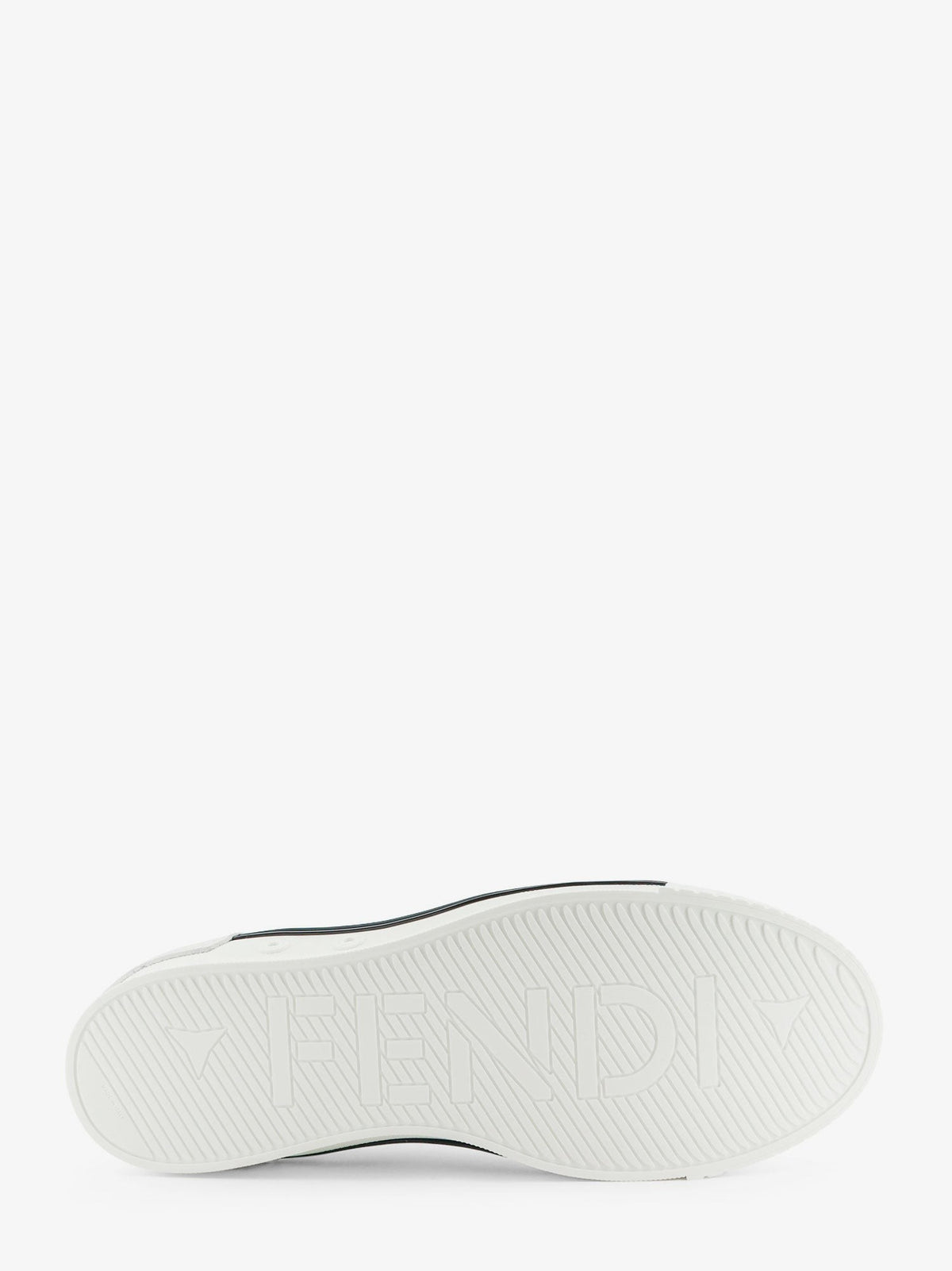 Fender leather sneakers