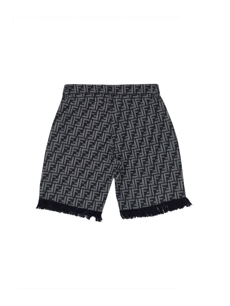 FF DENIM BERMUDA SHORTS