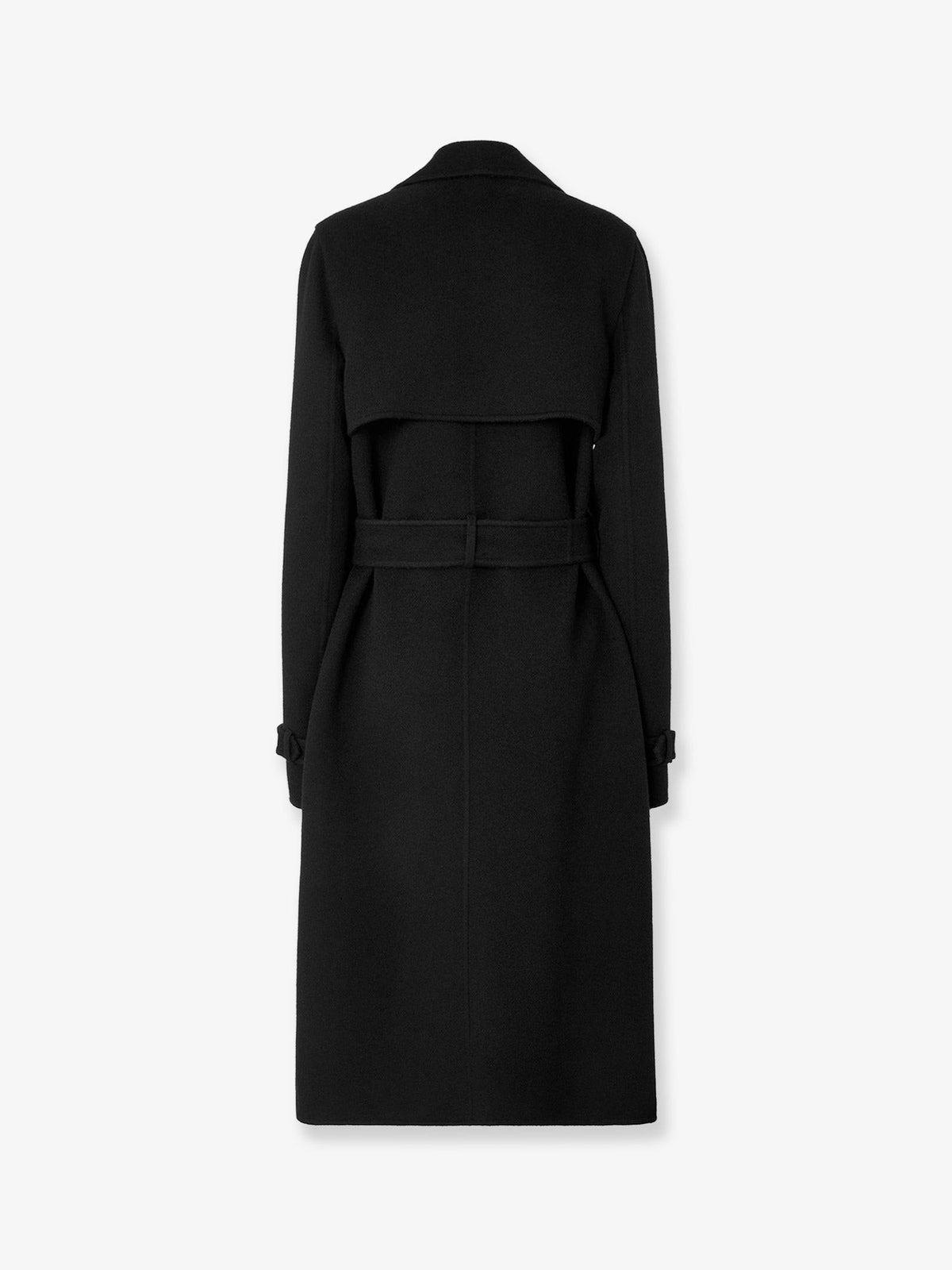 FF Zucca virgin wool midi coat