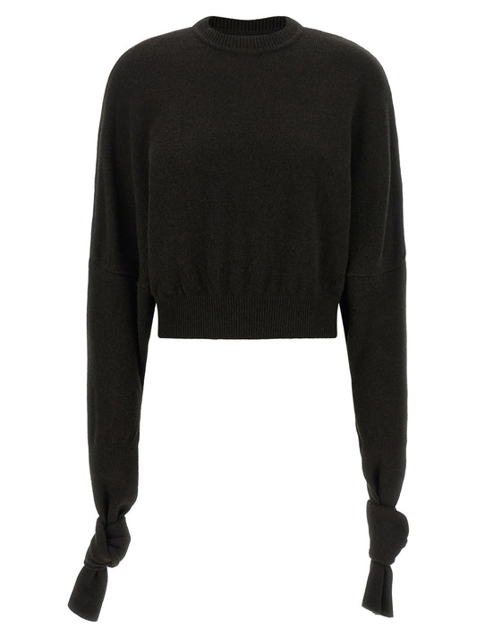 'Fiocco' brown sweater