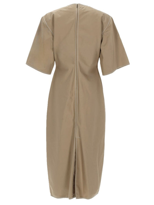 FITTED MIDI DRESS