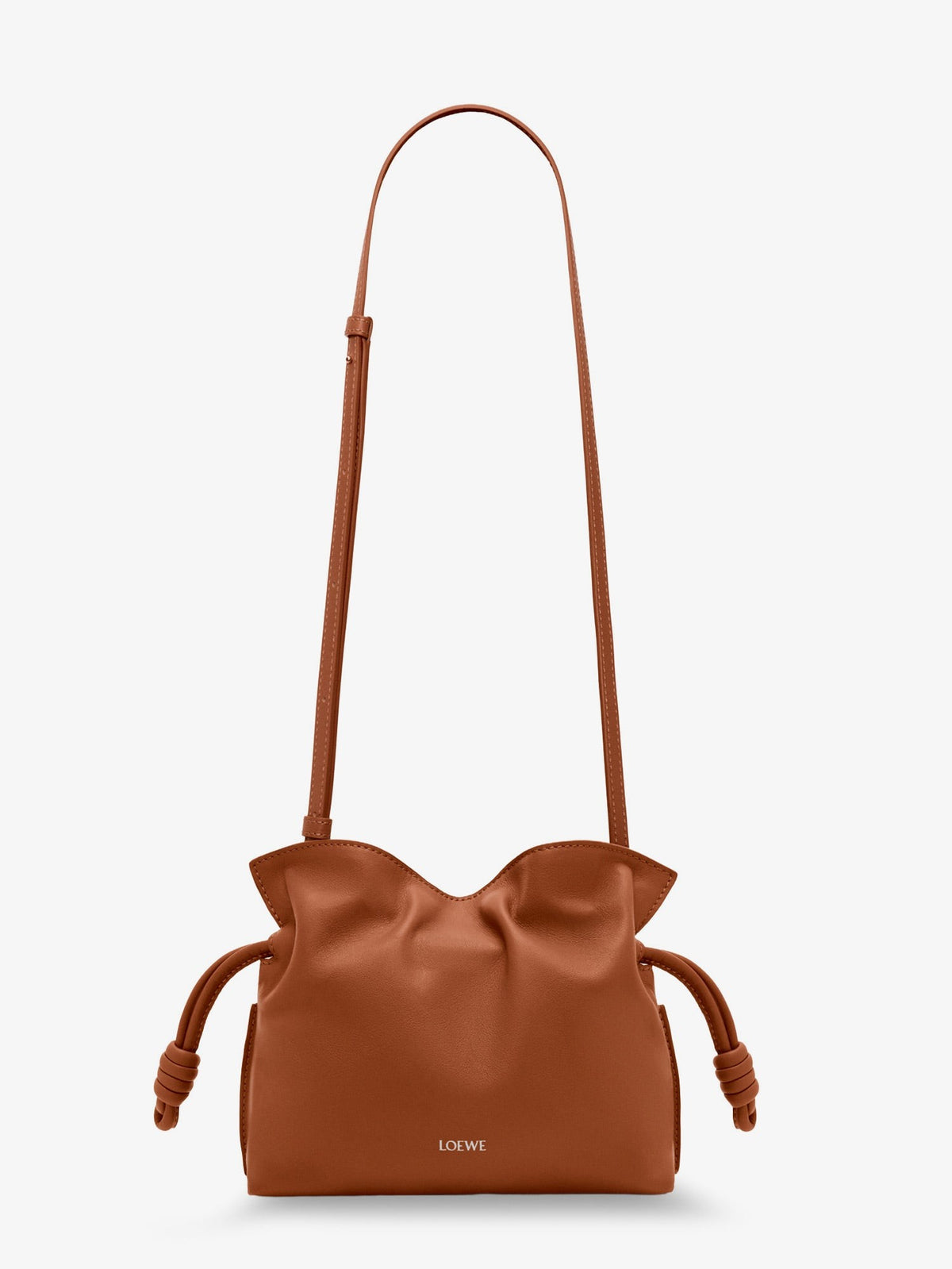 Flamenco clutch in nappa leather