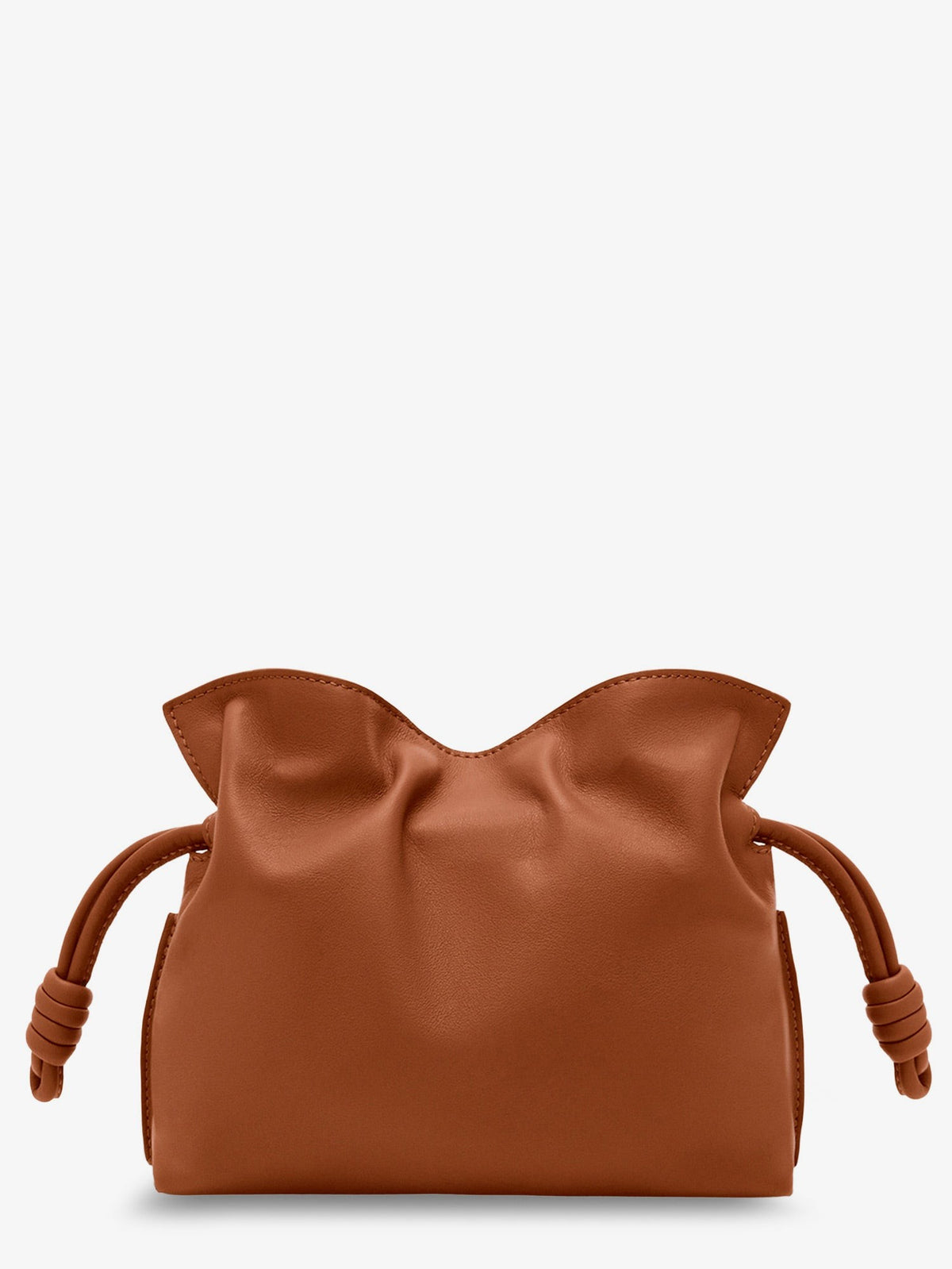 Flamenco clutch in nappa leather