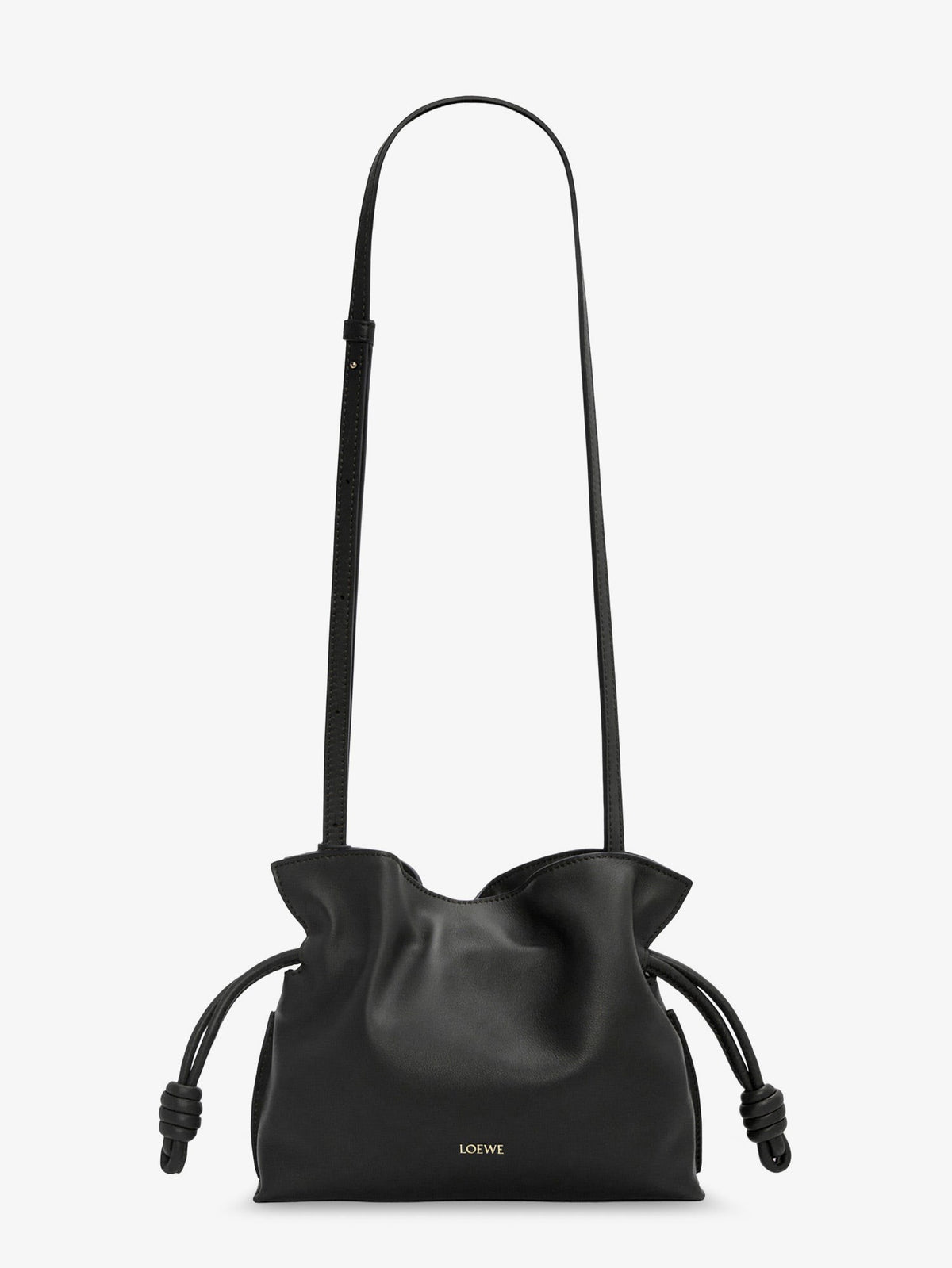 Flamenco leather clutch