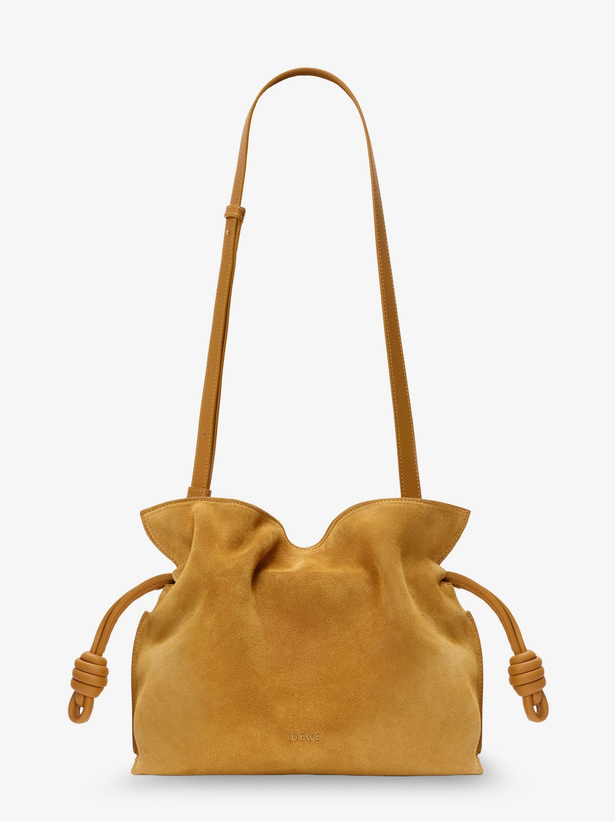 Flamenco suede handbag